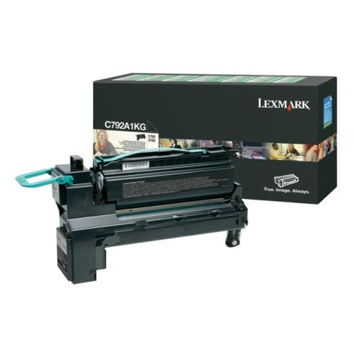 Lexmark Toner schwarz (C780A1KG / 0C780A1KG) (Return)