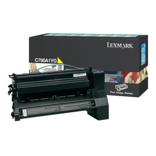 Lexmark Toner gelb (C780A1YG / 0C780A1YG) (Return)