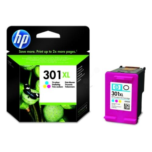 HP Tintenpatrone Farbe (CH564EE#301 / 301XL) (hohe Kapazität)