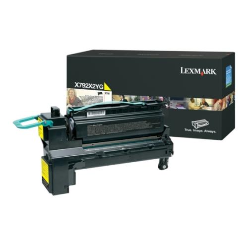 Lexmark Toner gelb (X792X2YG / 0X792X2YG) (hohe Kapazität)