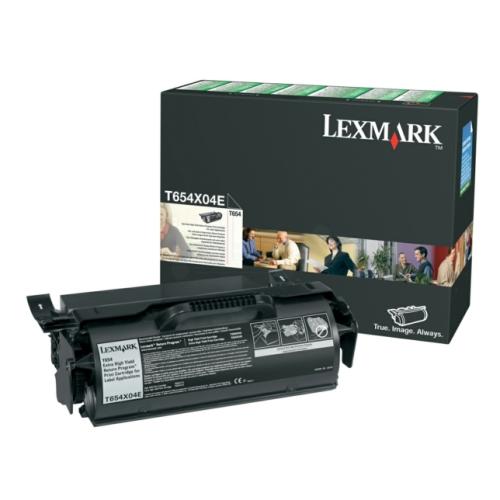 Lexmark Toner schwarz (T654X04E / 0T654X04E) (hohe Kapazität)