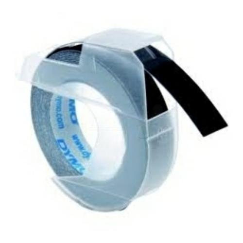 Dymo Prägeband weiss auf schwarz (S0898130), 9mm