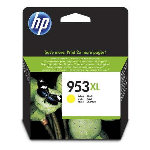 HP Tintenpatrone gelb (F6U18AE#301 / 953XL) (hohe Kapazität)