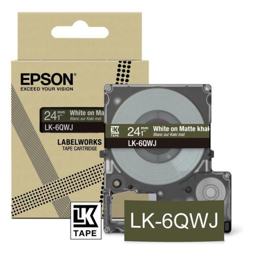 Epson Etiketten braun / weiss (C53S672090 / LK6QWJ)