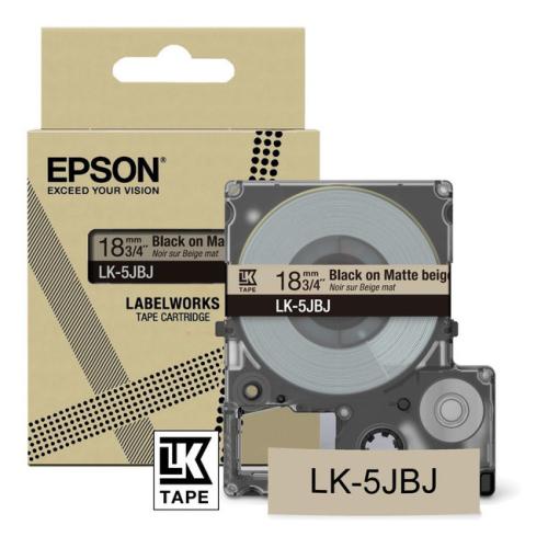 Epson Etiketten schwarz (C53S672091 / LK5JBJ)