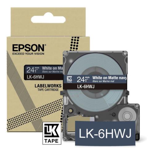 Epson Etiketten blau / weiss (C53S672086 / LK6HWJ)