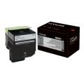 Lexmark Toner schwarz (80C0X10 / 800X1) (hohe Kapazität)